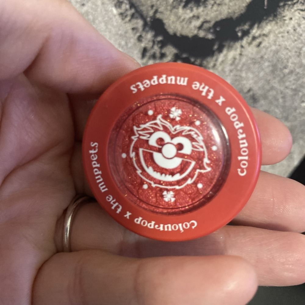 Colourpop Disney The Muppets Animal ( Beat Drums ) Coral Red New No Box - Picture 2 of 4